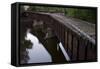 Abandoned Railroad Bridge at Nicollet Island-jrferrermn-Framed Stretched Canvas