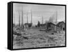 Abandoned Ranch in Owens Valley-W.I. Hutchinson-Framed Stretched Canvas