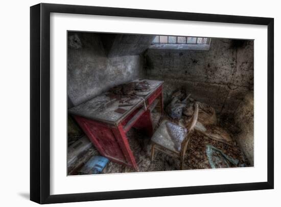 Abandoned Room Interior-Nathan Wright-Framed Photographic Print