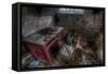 Abandoned Room Interior-Nathan Wright-Framed Stretched Canvas