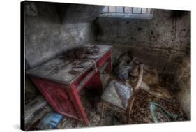 Abandoned Room Interior-Nathan Wright-Stretched Canvas