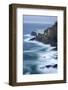 Abandoned Ruin of Tin Mine Engine House on the Cornish Cliffs Near Botallack, Cornwall, England-Adam Burton-Framed Photographic Print