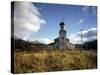 Abandoned Russian Church in the Village of Unalaska Near Dutch Harbor, Aleutian Islands-Dmitri Kessel-Stretched Canvas