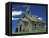 Abandoned School House in the Palouse, Washington, USA-William Sutton-Framed Stretched Canvas