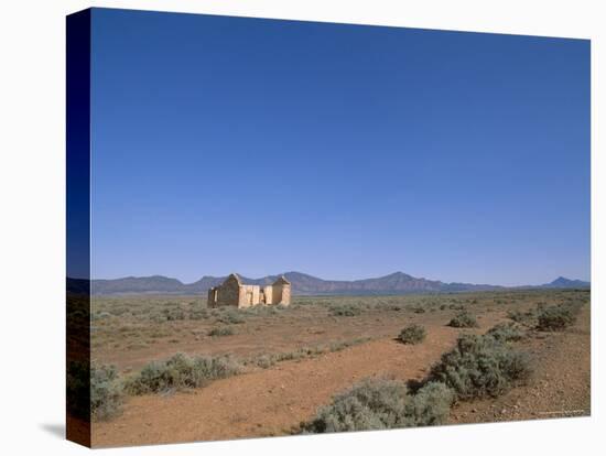 Abandoned Settlers Hut, Flinders Range, South Australia, Australia-Neale Clarke-Stretched Canvas