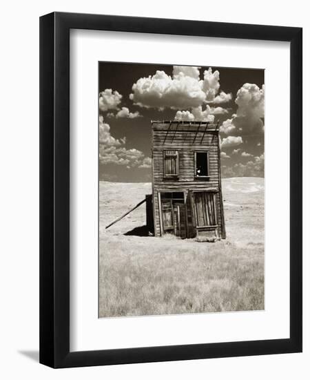 Abandoned Shack in Field-Aaron Horowitz-Framed Photographic Print