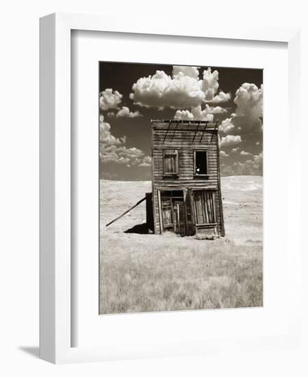 Abandoned Shack in Field-Aaron Horowitz-Framed Photographic Print