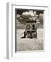 Abandoned Shack in Field-Aaron Horowitz-Framed Photographic Print
