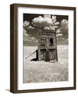 Abandoned Shack in Field-Aaron Horowitz-Framed Photographic Print