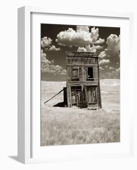 Abandoned Shack in Field-Aaron Horowitz-Framed Photographic Print