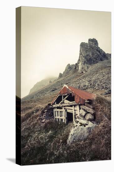 Abandoned Shelter Near Stokkness, Iceland, September 2015-Niall Benvie-Stretched Canvas