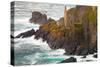 Abandoned Tin Mine Near Botallack-Miles Ertman-Stretched Canvas