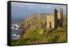 Abandoned Tin Mine Near Botallack-Miles Ertman-Framed Stretched Canvas