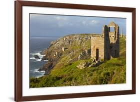 Abandoned Tin Mine Near Botallack-Miles Ertman-Framed Photographic Print