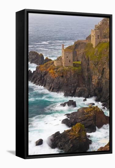 Abandoned Tin Mine Near Botallack-Miles Ertman-Framed Stretched Canvas