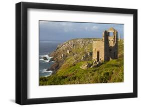 Abandoned Tin Mine Near Botallack-Miles Ertman-Framed Photographic Print