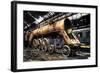 Abandoned Train Depot-null-Framed Art Print