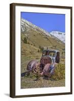 Abandoned Truck, Animas Forks Mine Ruins, Animas Forks, Colorado, Usa-Richard Maschmeyer-Framed Photographic Print