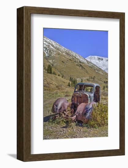 Abandoned Truck, Animas Forks Mine Ruins, Animas Forks, Colorado, Usa-Richard Maschmeyer-Framed Photographic Print