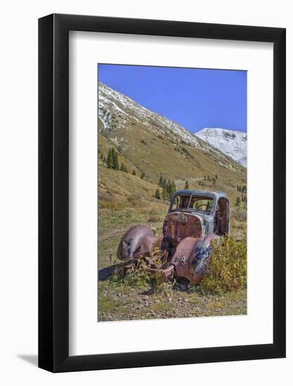 Abandoned Truck, Animas Forks Mine Ruins, Animas Forks, Colorado, Usa-Richard Maschmeyer-Framed Photographic Print