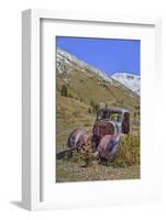 Abandoned Truck, Animas Forks Mine Ruins, Animas Forks, Colorado, Usa-Richard Maschmeyer-Framed Photographic Print