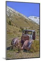 Abandoned Truck, Animas Forks Mine Ruins, Animas Forks, Colorado, Usa-Richard Maschmeyer-Mounted Photographic Print