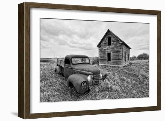 Abandoned Truck-Rip Smith-Framed Photographic Print