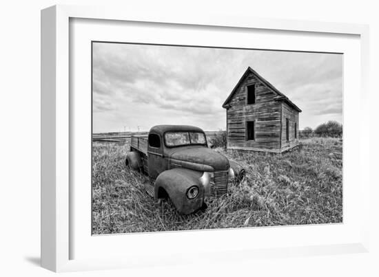 Abandoned Truck-Rip Smith-Framed Photographic Print