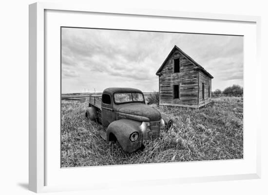 Abandoned Truck-Rip Smith-Framed Photographic Print