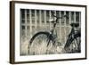 Abandoned Vintage Bicycle-Sheila Haddad-Framed Photographic Print