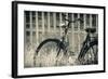 Abandoned Vintage Bicycle-Sheila Haddad-Framed Photographic Print