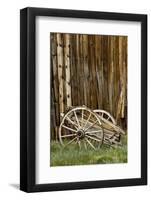 Abandoned wooden wagon, Bodie State Historic Park, California-Adam Jones-Framed Photographic Print