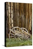 Abandoned wooden wagon, Bodie State Historic Park, California-Adam Jones-Stretched Canvas