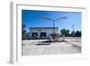 Abandonend Petrol Station Along Route Two Through Nebraska, United States of America, North America-Michael Runkel-Framed Photographic Print