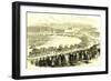 Abassieh Egypt Troops 1866-null-Framed Giclee Print