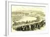 Abassieh Egypt Troops 1866-null-Framed Giclee Print