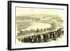 Abassieh Egypt Troops 1866-null-Framed Giclee Print