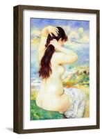 Abather-Pierre-Auguste Renoir-Framed Art Print