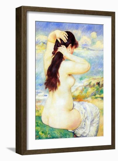 Abather-Pierre-Auguste Renoir-Framed Art Print