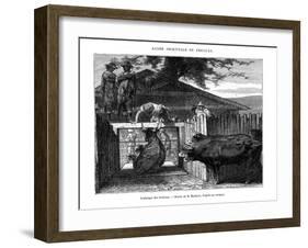 Abattoir, Uruguay, 19th Century-D Maillard-Framed Giclee Print