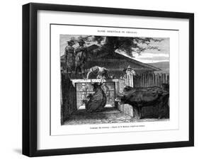 Abattoir, Uruguay, 19th Century-D Maillard-Framed Giclee Print