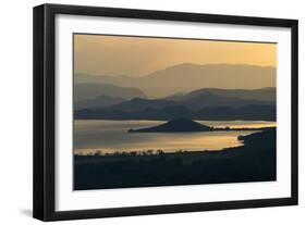 Abaya Lake at sunrise, Arbaminch, Ethiopia-Keren Su-Framed Photographic Print