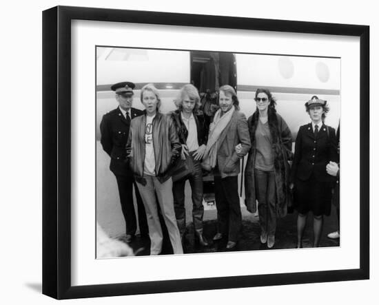 Abba at Airport-null-Framed Photographic Print