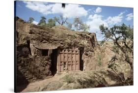 Abba Libanos Church, Lalibela, Unesco World Heritage Site, Ethiopia, Africa-Sybil Sassoon-Stretched Canvas