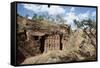 Abba Libanos Church, Lalibela, Unesco World Heritage Site, Ethiopia, Africa-Sybil Sassoon-Framed Stretched Canvas