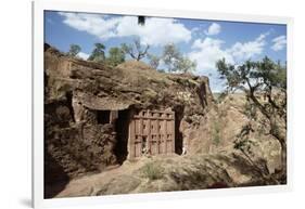 Abba Libanos Church, Lalibela, Unesco World Heritage Site, Ethiopia, Africa-Sybil Sassoon-Framed Photographic Print