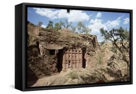 Abba Libanos Church, Lalibela, Unesco World Heritage Site, Ethiopia, Africa-Sybil Sassoon-Framed Stretched Canvas