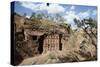 Abba Libanos Church, Lalibela, Unesco World Heritage Site, Ethiopia, Africa-Sybil Sassoon-Stretched Canvas