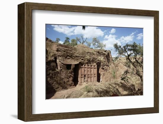 Abba Libanos Church, Lalibela, Unesco World Heritage Site, Ethiopia, Africa-Sybil Sassoon-Framed Photographic Print