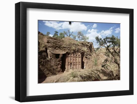 Abba Libanos Church, Lalibela, Unesco World Heritage Site, Ethiopia, Africa-Sybil Sassoon-Framed Photographic Print